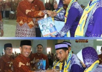 Pemerintah Kabupaten Lampung Utara Lepas Keberangkatan 455 Jamaah Calon Haji 1446 H/2025 M