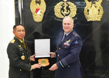 Panglima TNI Dan Panglima Angkatan Bersenjata Belanda Bahas Peningkatan Kerja Sama Militer 