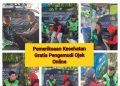 Biddokkes Polda Lampung Gelar Bakti Sosial Pelayanan Kesehatan Mobile untuk Pengemudi Ojek