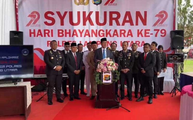 Polres Lampung Utara Launching Layanan SP2HP Online