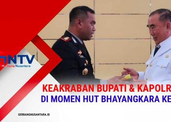 Polres Tanggamus Gelar HUT Bhayangkara Ke-79 Bupati Sampaikan Apresiasi