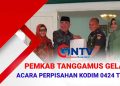 Pemkab Tanggamus Gelar Acara Perpisahan Dengan Dandim 0424 TGM