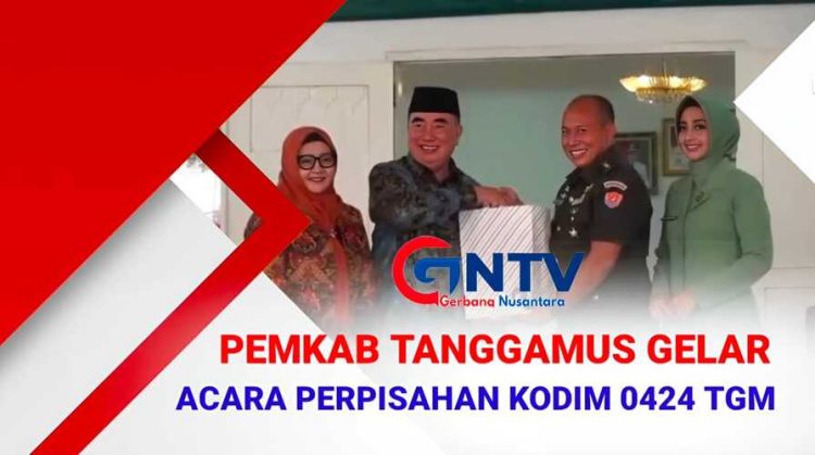 Pemkab Tanggamus Gelar Acara Perpisahan Dengan Dandim 0424 TGM
