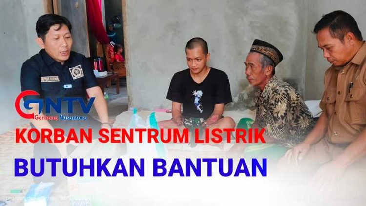 Anggota DPRD Dari Fraksi PKB Tanggamus Jenguk Korban Kesetrum Aliran Listrik 