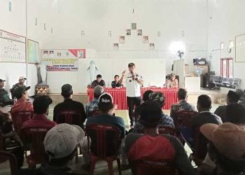 Warga Kakhang Bekhak Hibahkan Tanah Untuk Pembuatan Jalan Tembus Antar Pekon