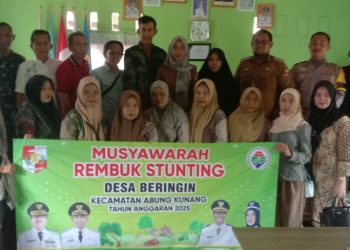 Pemdes Beringin Gelar Musyawarah Rembuk Stunting Tahun 2025