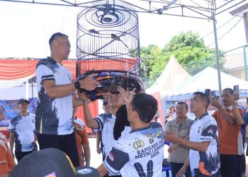 Lomba Burung Berkicau Kapolres Metro Cup 2025 Meriahkan HUT Bhayangkara ke-79 dan HUT RI ke-80