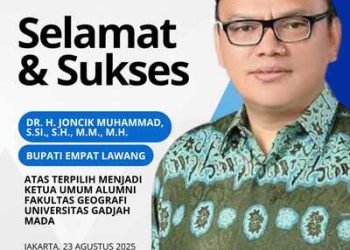 Dr. H. Joncik Muhammad Terpilih sebagai Ketua Umum, di Munas KAGEGAMA 2025