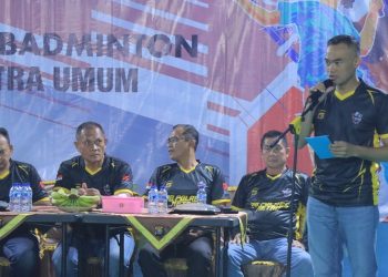 Kapolres Metro Gelar Turnamen Badminton Kapolres Metro Cup 2025 Semarakkan HUT RI ke-80
