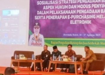 Sekda Musi Rawas Buka Secara Langsung Sosialisasi Sistem E-Purchasing Dan Catalog Elektronik
