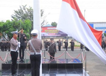Polres Metro Gelar Upacara Peringatan Hari Sumpah Pemuda ke-97 Tahun 2025