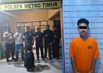 Berbekal Petunjuk Rekaman Kamera Cctv, Polsek Metro Timur Ungkap Kasus Curat Satu Pelaku Berhasil Dibekuk.
