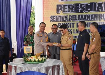 Beri Kemudahan Masyarakat, Polres Lampung Utara Resmikan Sentra Pelayanan Publik Bukit Kemuning