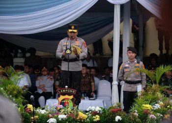 Ribuan Personel Dikerahkan Amankan Nataru 2025/2026 di Lampung