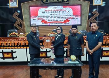 DPRD Kota Metro Tegaskan Peran Sentral dalam Penandatanganan KUA–PPAS Perubahan APBD 2025