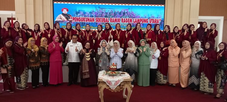 Pj Sekda Dina Prawitarini Kukuhkan Sekubal Ramik Ragem Lampung Utara