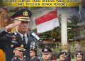 Gelar Upacara Hari Kesadaran Nasional, Kapolres Lampung Utara Berikan Tanda Kehormatan dari Presiden kepada Personel