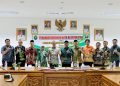 BUPATI PESISIR BARAT HADIRI PENANDATANGANAN MOU DENGAN PENGADILAN AGAMA KRUI KELAS II