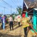 Polres Lampung Utara Sigap Tangani Kebakaran Rumah Warga Kotabumi Selatan