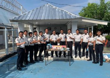 Razia dan Penggeledahan Kamar Hunian Warga Binaan Lapas Kelas IIA Kotabumi