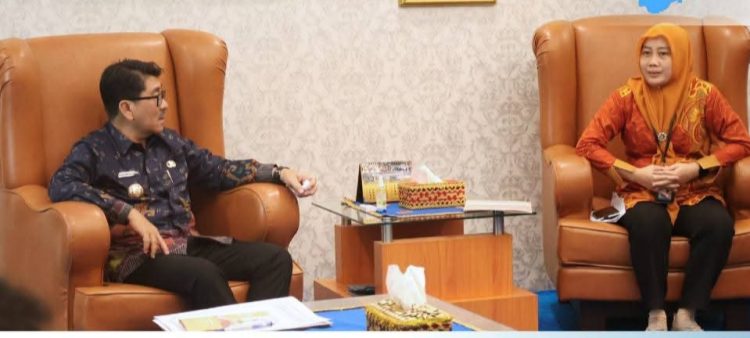 Bupati Lampung Utara Terima Kunjungan BPS, Siap Sukseskan Sensus Ekonomi 2026