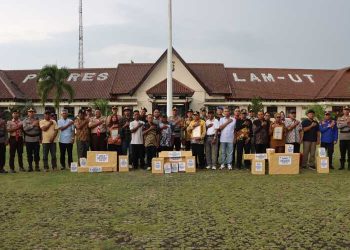 Kapolres Lampung Utara Berikan Apresiasi Pemenang Lomba Satkamling, Dorong Partisipasi Warga Jaga Keamanan Lingkungan