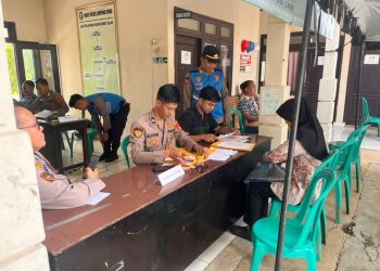 Polres Lampung Utara Cek Pelaksanaan Pendaftaran Online dan Verifikasi Calon Bintara-Tamtama Polri 2026