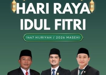 DPRD Pesisir Barat Mengucapkan Selamat Hari Raya Idul Fitri 1447 Hijriah/2026 Masehi