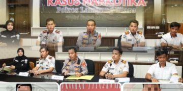 Sinergi Polres Lampung Utara, Lapas dan Rutan Kotabumi Berhasil Gagalkan Penyelundupan Sabu, Dua Orang Diamankan