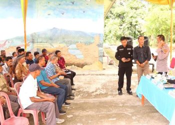 Tingkatkan Pelayanan, Polres Lampung Utara Sosialisasikan Layanan Call Center 110 Kepada Masyarakat