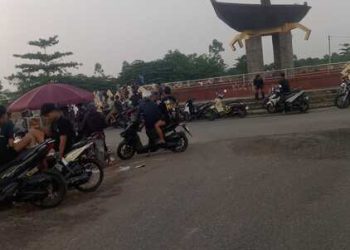 Balapan Liar Masih Marak Di Jalur Dua Jalan Endro Suratmin, Pembalap Liar Resahkan warga Sabah Balau,