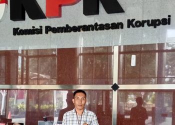Agus Pubian Datangi KPK, Laporkan Dugaan Korupsi Oknum Pejabat Lampung Tengah