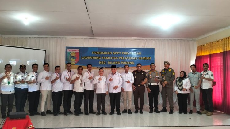 Samsat Talang Padang Resmi Dibuka, Tanggamus Kejar PAD Rp139 Miliar