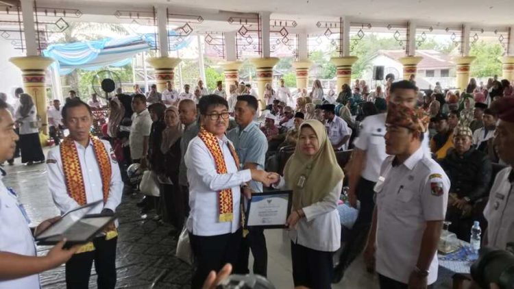 Tinjau Potensi Wisata Budaya dan Serap Aspirasi Masyarakat Bupati dan Wabup LU Kunjungi Nuwo Sesat Kotabumi Alam.