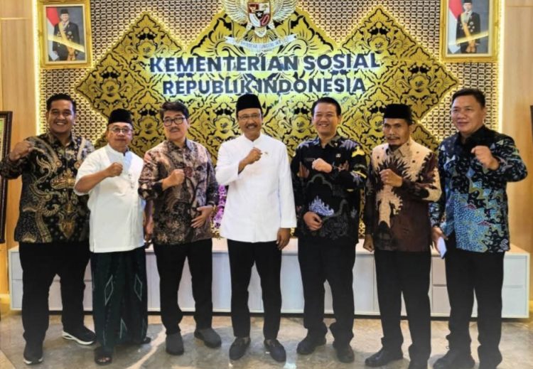 Bupati Lampung Utara Temui Mensos, Bahas Sekolah Rakyat dan Bantuan Sosial 2026