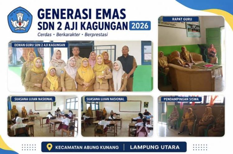 SDN 02 Aji Kagungan Gelar Ujian Nasional, 8 Siswa Kelas VI Siap Raih Prestasi Terbaik